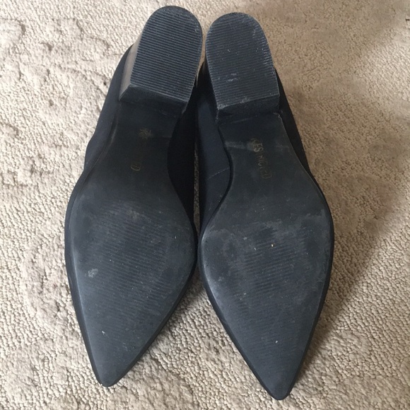 Black Chunky Heels - Picture 4 of 5